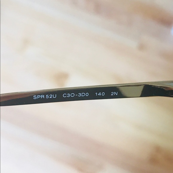 Authentic Prada Round Sunglasses PR 52US C3O3D0 3 - Picture 6 of 8